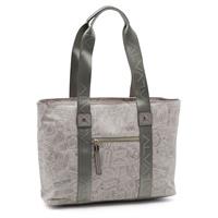 SHOPPING BAG 502 EFFETTO NYLON ALV BY ALVIERO MARTINI TAUPE