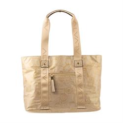 SHOPPING BAG 502 EFFETTO NYLON ALV BY ALVIERO MARTINI BRONZO