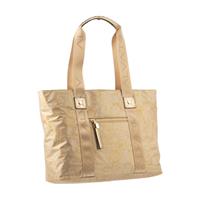 SHOPPING BAG 502 EFFETTO NYLON ALV BY ALVIERO MARTINI BRONZO