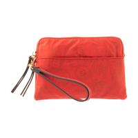 MINI CLUTCH EFFETTO NYLON ALV BY ALVIERO MARTINI ROSSO