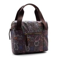 TOTE BAG CON TRACOLLA 511 ALV BY ALVIERO MARTINI MOKA