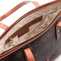 BORSA A SPALLA SHOPPER ALV BY ALVIERO MARTINI MOKA