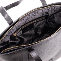 BORSA A SPALLA SHOPPER ALV BY ALVIERO MARTINI NERO