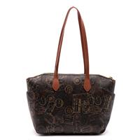 BORSA A SPALLA SHOPPING 3040 ALV BY ALVIERO MARTINI MOKA