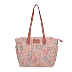 BORSA A SPALLA SHOPPING 3040 ALV BY ALVIERO MARTINI SAFARI