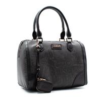 BORSA BAULETTO A MANO CON TRACOLLA BY ALV ALVIERO MARTINI NERO