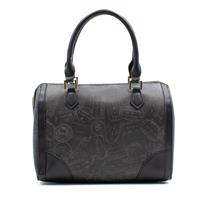 BORSA BAULETTO A MANO CON TRACOLLA BY ALV ALVIERO MARTINI NERO