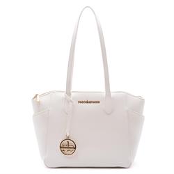 SHOPPER GLAM 0002 ROCCOBAROCCO BIANCO