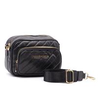 BORSA A TRACOLLA GLAM 0007 CAMERA BAG ROCCOBAROCCO NERO