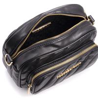 BORSA A TRACOLLA GLAM 0007 CAMERA BAG ROCCOBAROCCO NERO