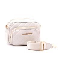 BORSA A TRACOLLA GLAM 0007 CAMERA BAG ROCCOBAROCCO BIANCO