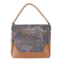 BORSA HOBO A SPALLA BY ALV ALVIERO MARTINI MOKA