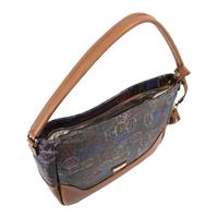 BORSA HOBO A SPALLA BY ALV ALVIERO MARTINI MOKA