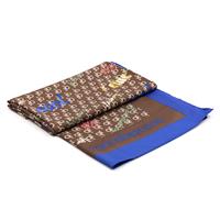 FOULARD DONNA CASSIOPEA ROCCOBAROCCO MARRONE/BLU