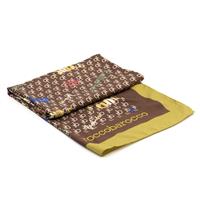 FOULARD DONNA CASSIOPEA ROCCOBAROCCO MARRONE/ORO