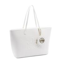 SHOPPING BAG PERLA CON TRACOLLA ROCCO BAROCCO BIANCO