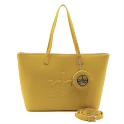 SHOPPING BAG PERLA CON TRACOLLA ROCCO BAROCCO GIALLO