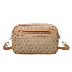 BORSA A TRACOLLA CAMERA BAG MONOGRAM NATURAL ROCCO BAROCCO