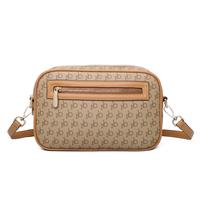 BORSA A TRACOLLA CAMERA BAG MONOGRAM NATURAL ROCCO BAROCCO