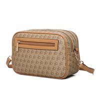 BORSA A TRACOLLA CAMERA BAG MONOGRAM NATURAL ROCCO BAROCCO