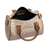 BAULETTO CON TRACOLLA MONOGRAM BIANCO ROCCO BAROCCO