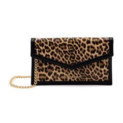 POCHETTE MAIL CON TRACOLLA LEOPARD ROCCO BAROCCO