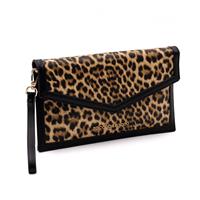 POCHETTE MAIL CON TRACOLLA LEOPARD ROCCO BAROCCO