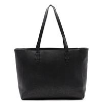 SHOPPING BAG BANDED 5306 ALV BY ALVIERO MARTINI NERO