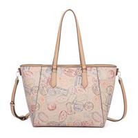 SHOPPING BAG PASSPORT CLASSIC ALV BY ALVIERO MARTINI NATURAL