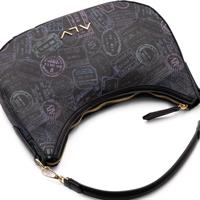 HOBO BAG PASSPORT CLASSIC ALV BY ALVIERO MARTINI NERO