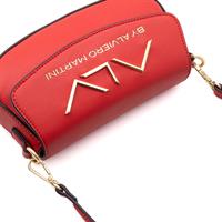 FLAP BAG PAMELA ALV BY ALVIERO MARTINI RED