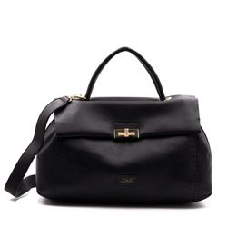 BORSA A MANO GEMMA BIG ALV BY ALVIERO MARTINI NERO