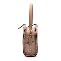 BORSA A SPALLA TRE ZIP PASSPORT CLASSIC NATURAL