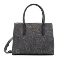 TOTE BAG PASSPORT CLASSIC ALV BY ALVIERO MARTINI NERO