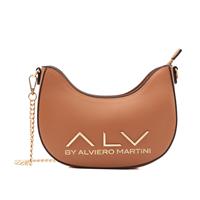 BORSA A SPALLA PAMELA CON TRACOLLA ALV BY ALVIERO MARTINI TAN