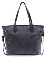 SHOPPING BAG PASSPORT ALV ALVIERO MARTINI NERO