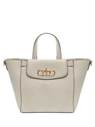 TOTE BAG LUCE ROCCO BAROCCO BIANCO 24X23,5X12