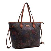 SHOPPING BAG PASSPORT ALV ALVIERO MARTINI MOKA