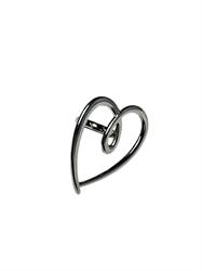 ANELLO CUORE BIG ARGENTO