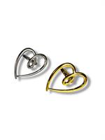 ANELLO CUORE BIG ARGENTO