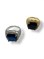 ANELLO DIAMOND ORO E NERO