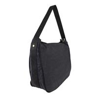 BORSA A SPALLA ''SOPHIE''GUMMY ALV BY ALVIERO MARTINI NERO